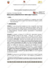 Vista preliminar de documento Resolución Administrativa