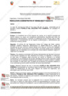 Vista preliminar de documento Resolución Administrativa