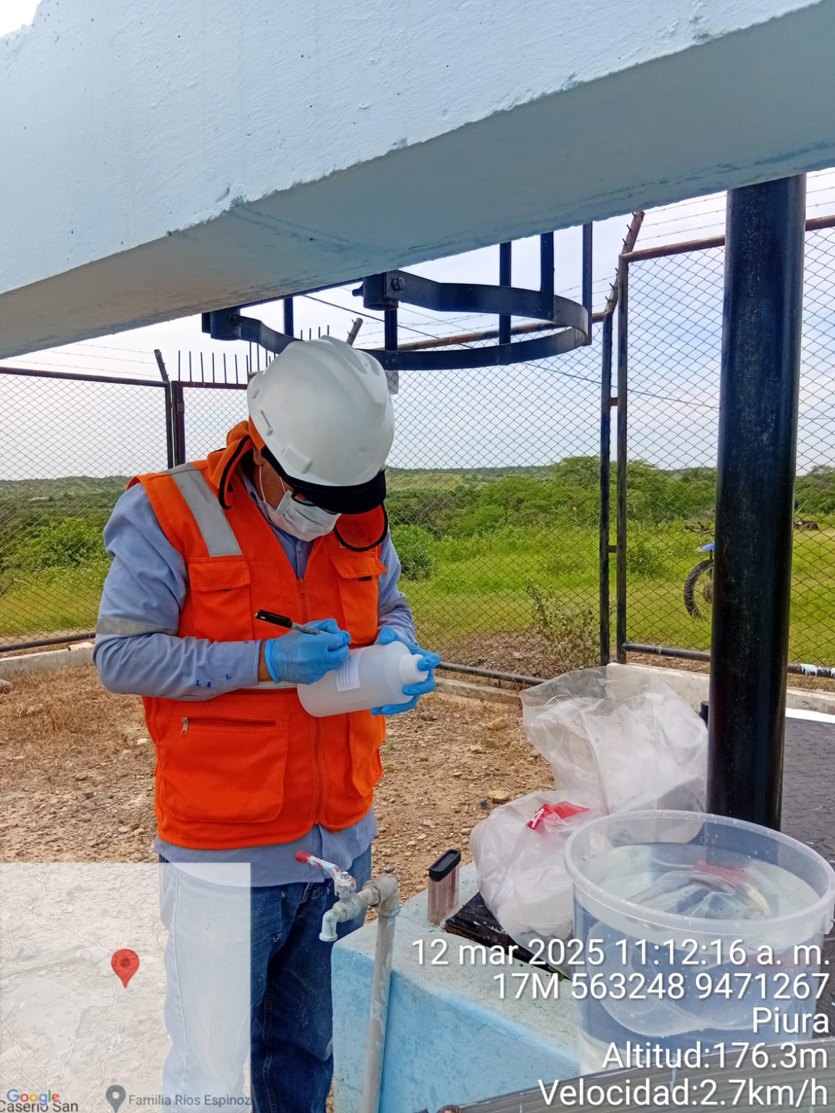 Municipalidad de Sullana toma muestras de agua de consumo humano en la zona rural