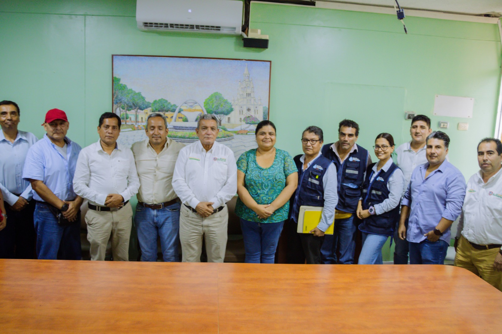 Mega obra de agua y alcantarillado de los AA.HH. se encuentra en fase de replanteo