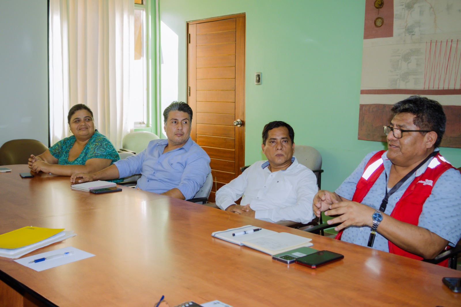 Mega obra de agua y alcantarillado de los AA.HH. se encuentra en fase de replanteo