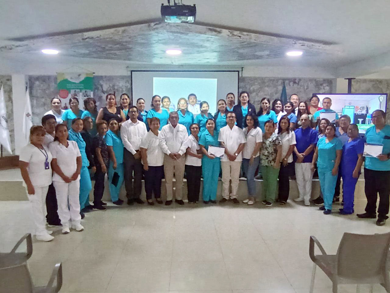 Alcalde participa en homenaje al personal de salud en el día mundial de lucha contra la tuberculosis