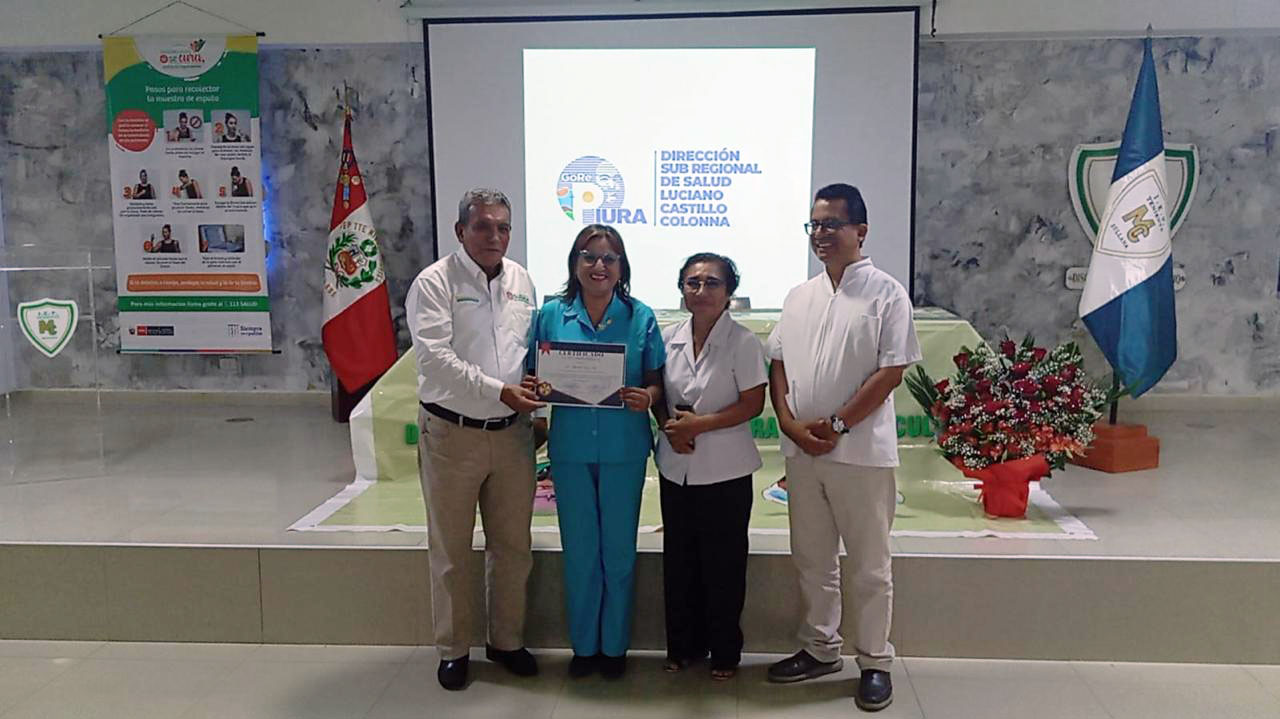 Alcalde participa en homenaje al personal de salud en el día mundial de lucha contra la tuberculosis