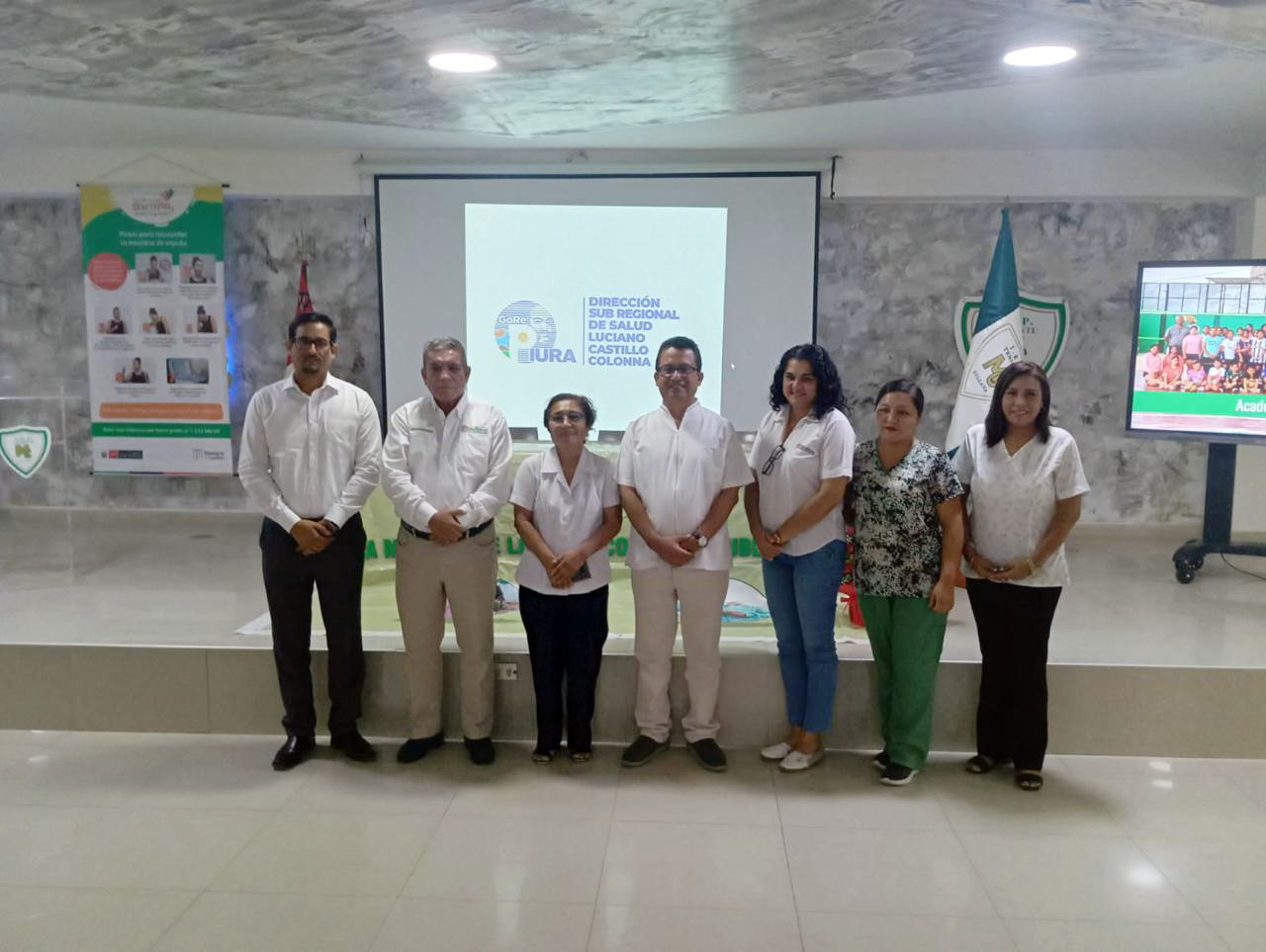 Alcalde participa en homenaje al personal de salud en el día mundial de lucha contra la tuberculosis