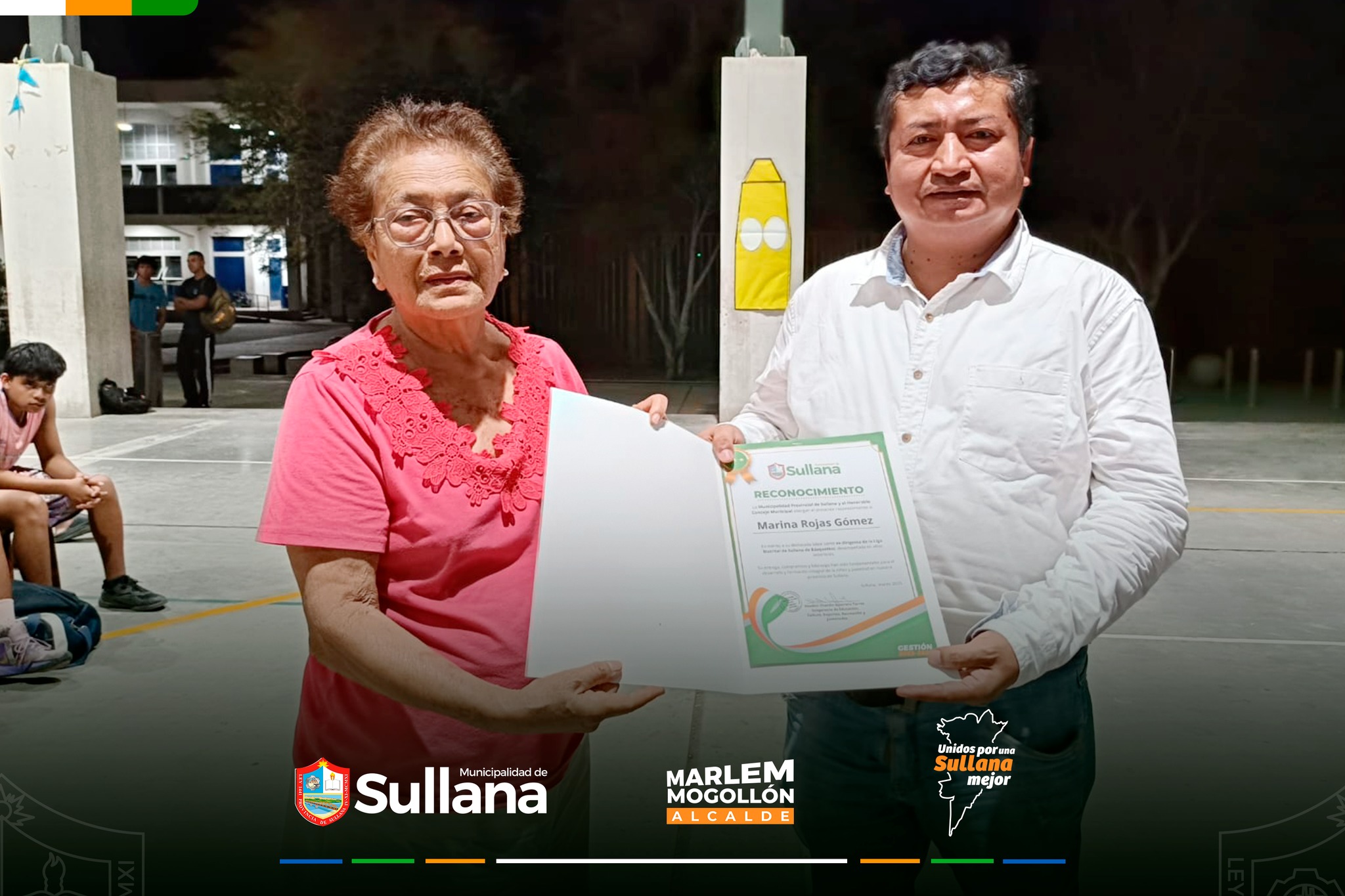 Municipalidad Provincial de Sullana rinde emotivo homenaje a exdirigentes de la Liga de Básquetbol