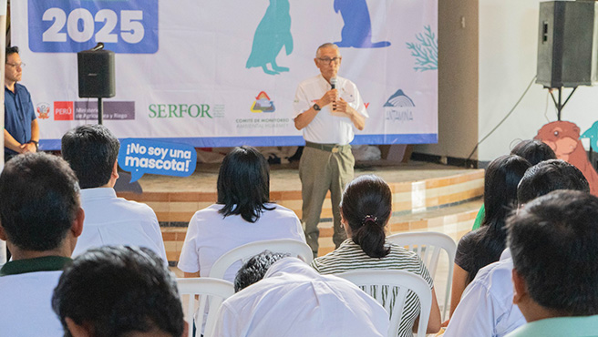 Con éxito se desarrolló la apertura del III Taller para la elaboración del plan nacional de conservación del Pingüino de Humboldt y la Nutria Marina