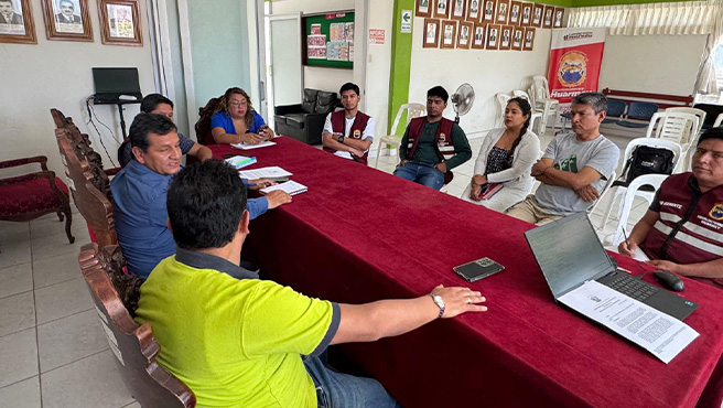 Municipalidad gestiona instalación de mesa técnica de la Sunarp en Huarmey para orientación registral de la propiedad