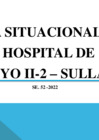 Vista preliminar de documento SALA SITUACIONAL SE.52-2022