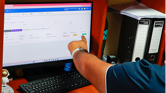 Diris Lima Centro moderniza sus procesos operativos con la implementación del Sistema de Gestión Documental (SGD) en su sede administrativa 4