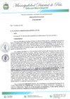 Vista preliminar de documento RESOLUCION DE ALCALDIA QUE RESUELVE RECONOCER AL PADRON DE BENEFICIARIOS DEL PROYECTO DE CREACIÓN DEL SERVICIO DE AGUA POTABLE Y ALCANTARILLADO EN EL SECTOR EL SITIO Y LAS POZAS
