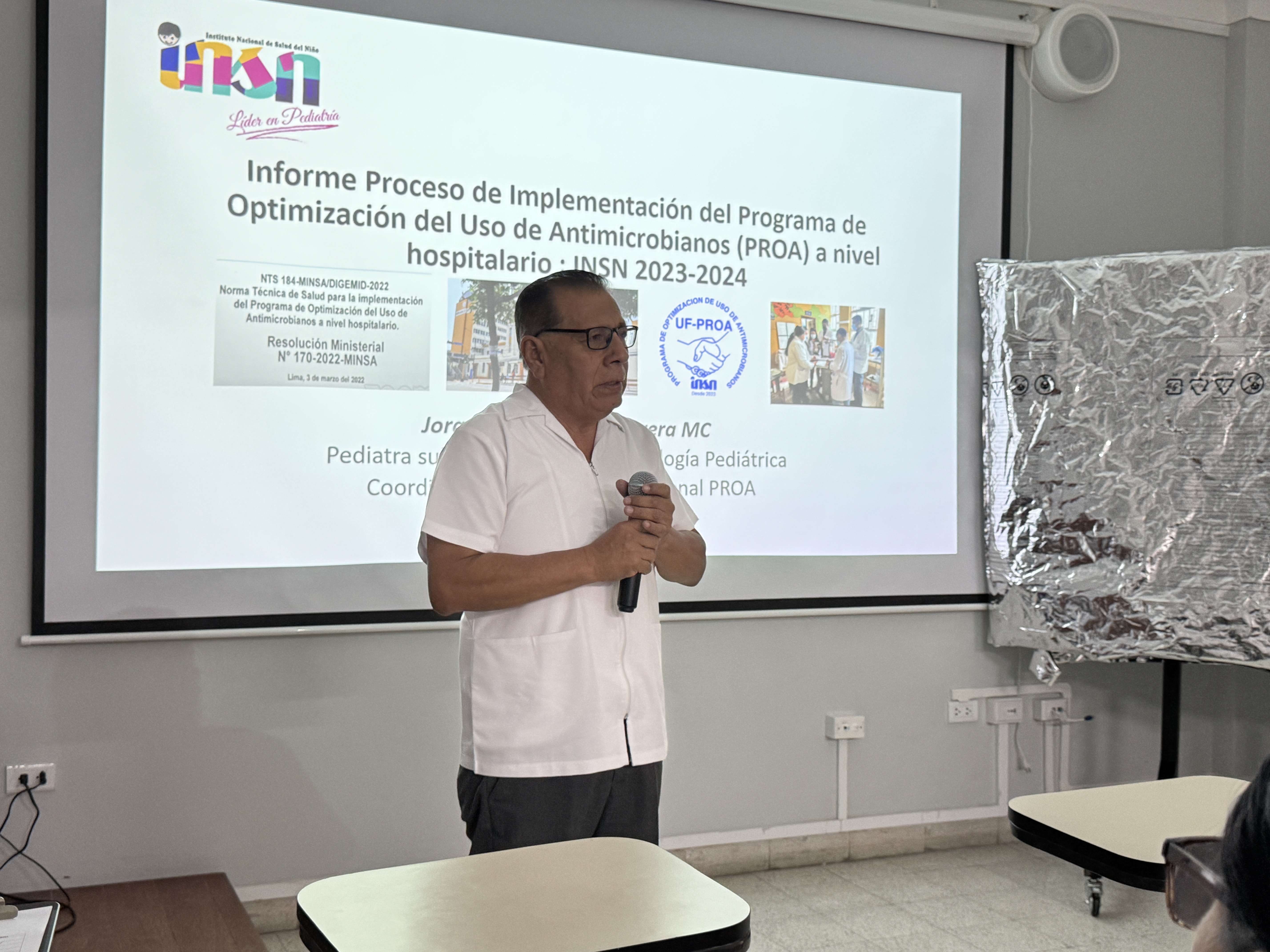 INSN redujo en 6.4 % el uso de antibióticos a lo largo del 2024