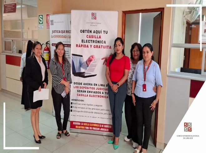 Lanzamiento exitoso del Programa "La Casilla Electrónica para un proceso rápido y efectivo"