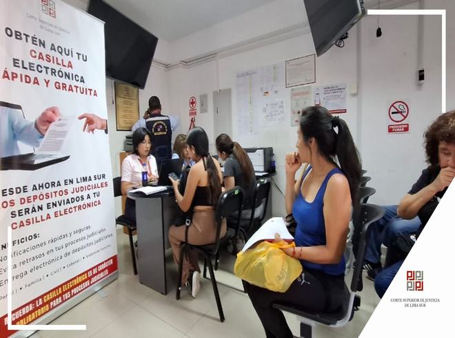 Éxito en la implementación del Programa "La casilla electrónica y su necesidad para un proceso rápido y efectivo"