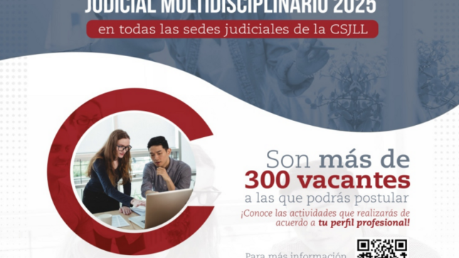 Corte de La Libertad lanza convocatoria del Programa “Voluntariado Judicial 2025”