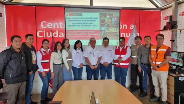 Ministerio de Cultura participó en reunión de coordinación de medidas de emergencia ante intensas lluvias