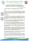 Vista preliminar de documento ACUERDO DE CONCEJO N° 009-2025-MDCH-CM