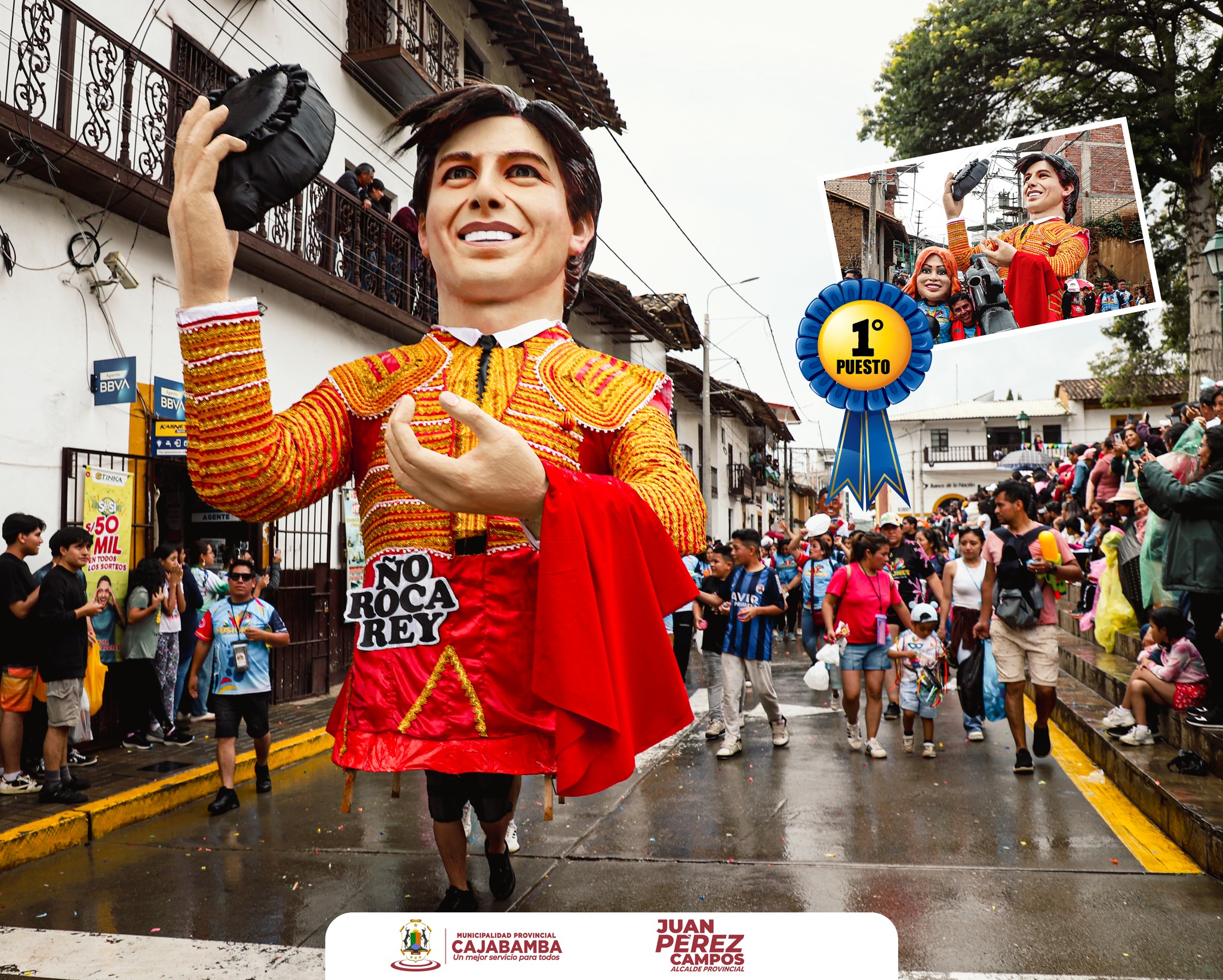 Ganadores del concurso de Cilulos – carnaval de la diversidad Cajabamba 2025