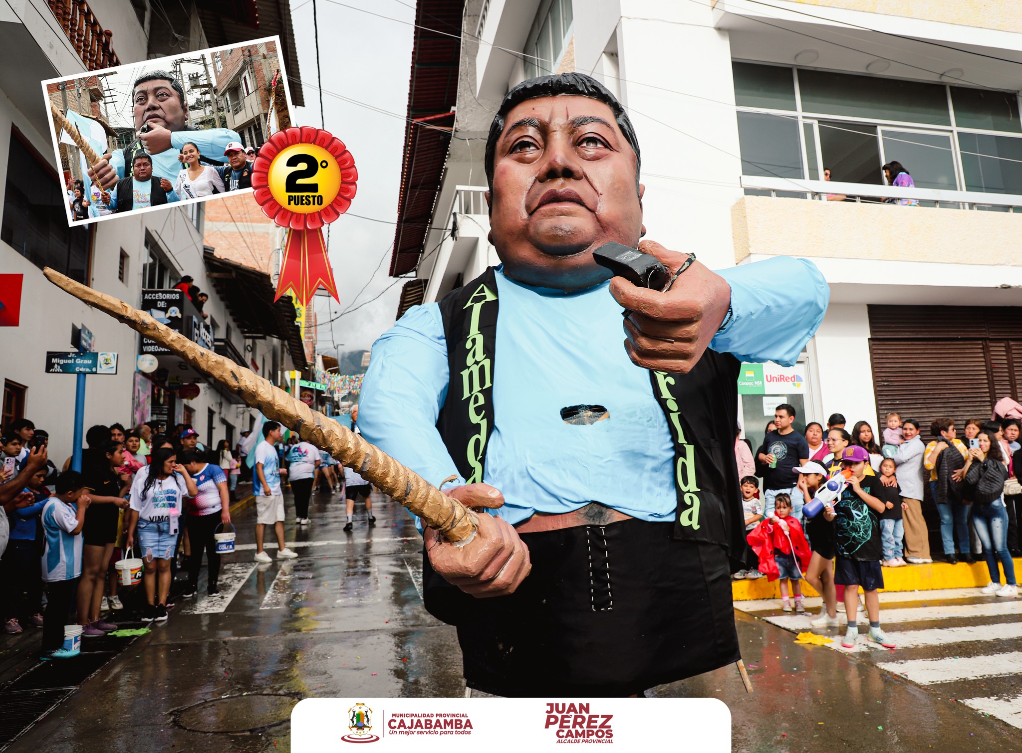 Ganadores del concurso de Cilulos – carnaval de la diversidad Cajabamba 2025