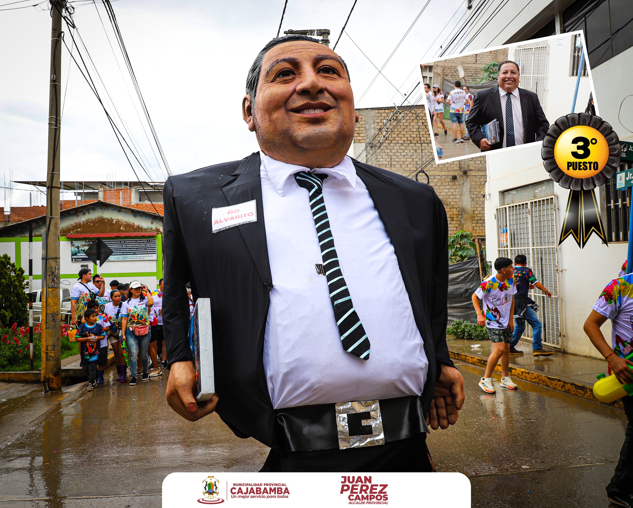 Ganadores del concurso de Cilulos – carnaval de la diversidad Cajabamba 2025