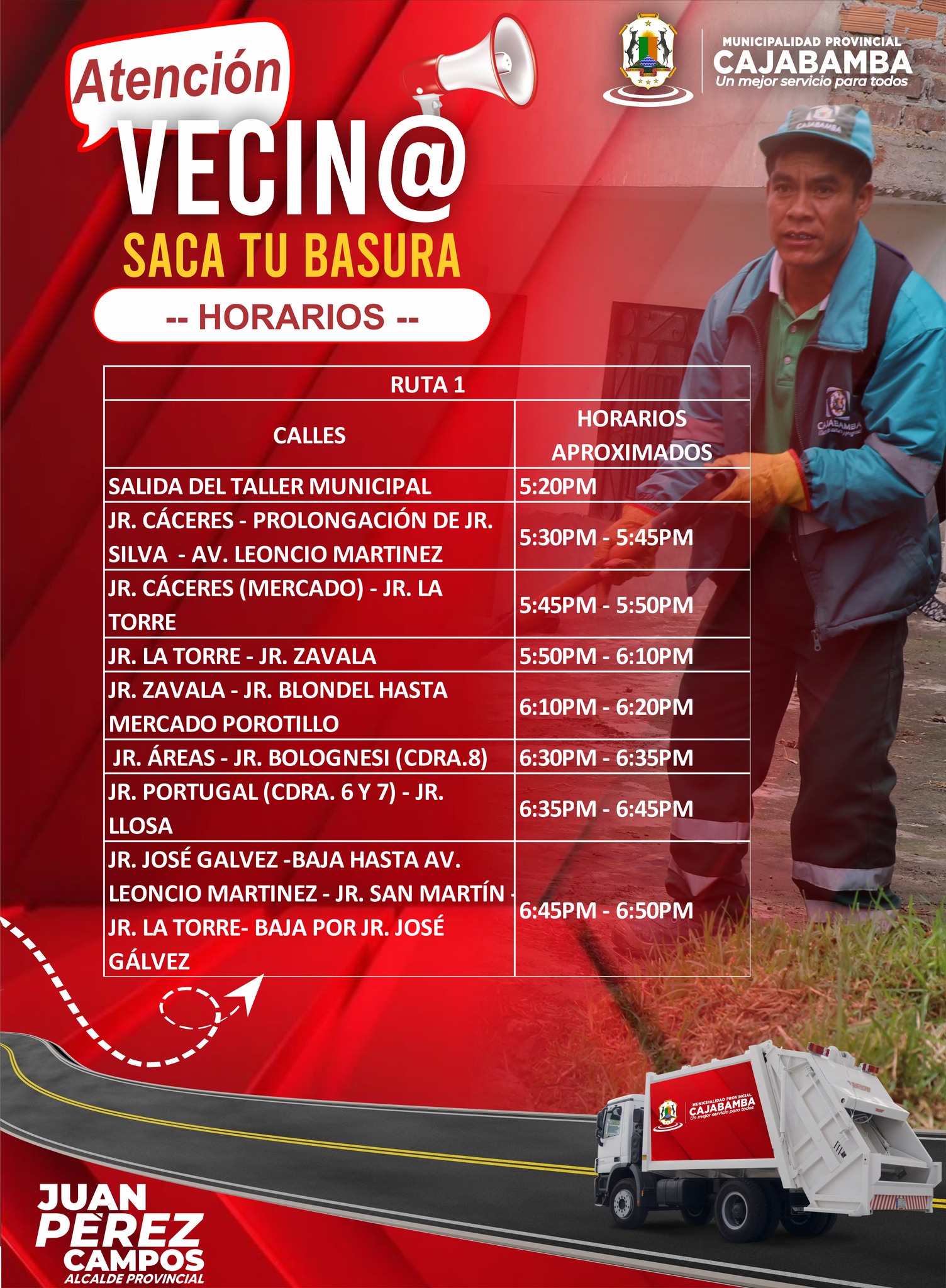 ¡Atención, vecin@!
