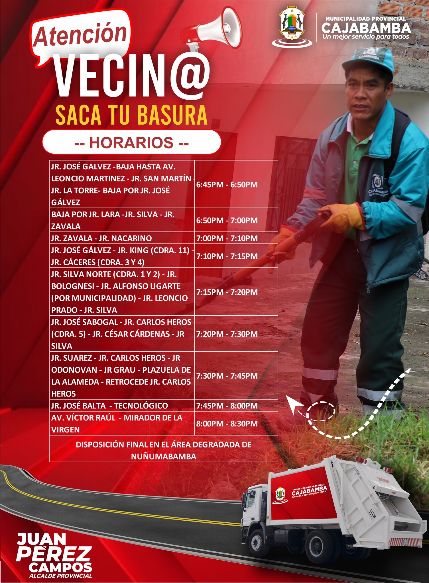 ¡Atención, vecin@!