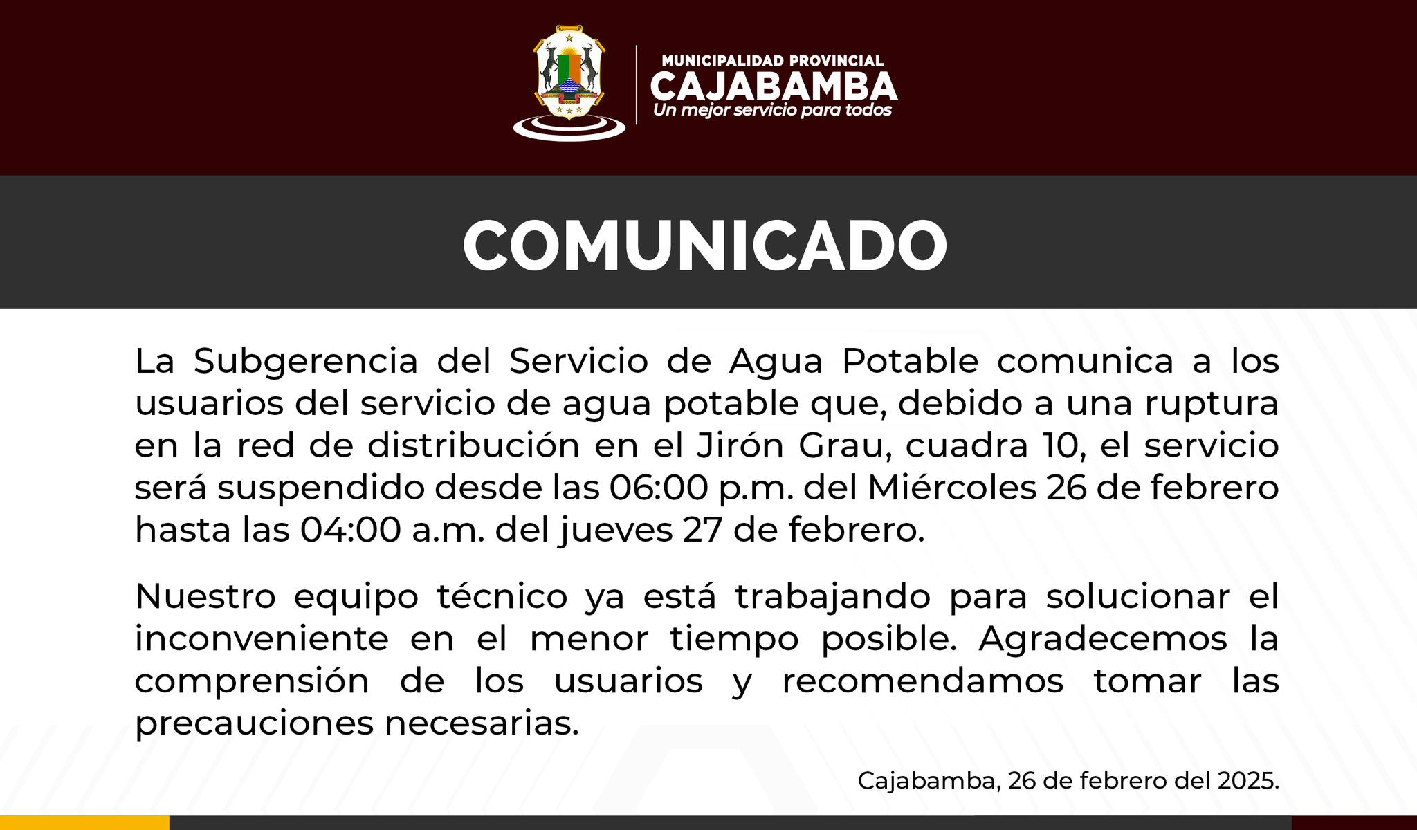 Comunicado