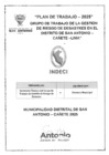 Vista preliminar de documento PLAN DE TRABAJO - 2025 GRUPO DE TRABAJO DE LA GESTION DE RIESGOS DE DESASTRES EN EL DISTRITO DE SAN ANTONIO - CAÑETE - LIMA