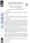 Vista preliminar de documento ORDENANZA MUNICIPAL N° 003-2025-MDJ-A - PRESUPUESTO PARTICIPATIVO 2026