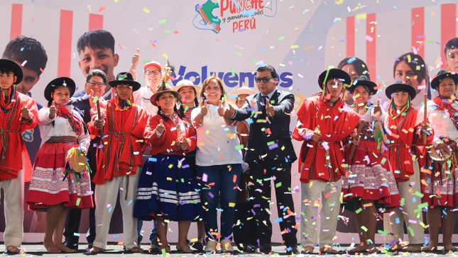 Presidenta Boluarte: Dejaremos más escuelas y hospitales que las construidas por otros gobiernos