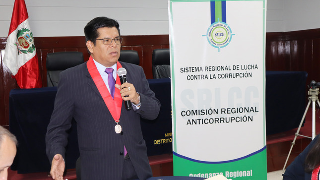 Titular de la Corte Superior de Piura es elegido como presidente de la Comisión Regional Anticorrupción