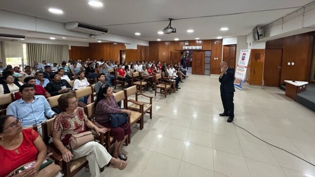 Charla a trabajadores municipales 