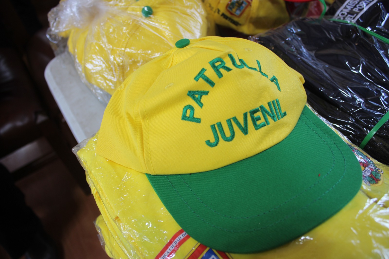 GORRO PARA LA PATRULLA JUVENIL