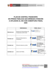 Vista preliminar de documento PLAN DE CONTROL FINANCIERO EN IPRESS PÚBLICAS QUE BRINDAN ATENCIÓN A AFILIADOS AL SIS CON COBERTURA FISSAL  2025