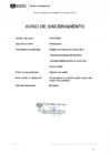 Vista preliminar de documento Aviso de Sinceramiento - Registro de Visitas (Sede Gerencia de Desarrollo Humano) - Enero 2025