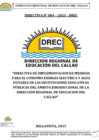 Vista preliminar de documento DIRECTIVA N 004-2025-DREC - AGUA Y ELECTRICIDAD