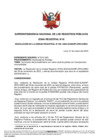 Vista preliminar de documento Resolución de la Unidad Registral N.° 198-2025-SUNARP/ZRIX/UREG