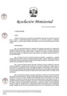 Vista preliminar de documento RM N° 00337-2025-DE (Autorizar el viaje al exterior, en comisión de servicio, del personal militar  a Gran Bretaña)