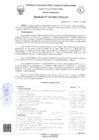 Vista preliminar de documento APROBAR, la modificación del calendario académico 2025-I y 2025-II, conforme al siguiente detalle: