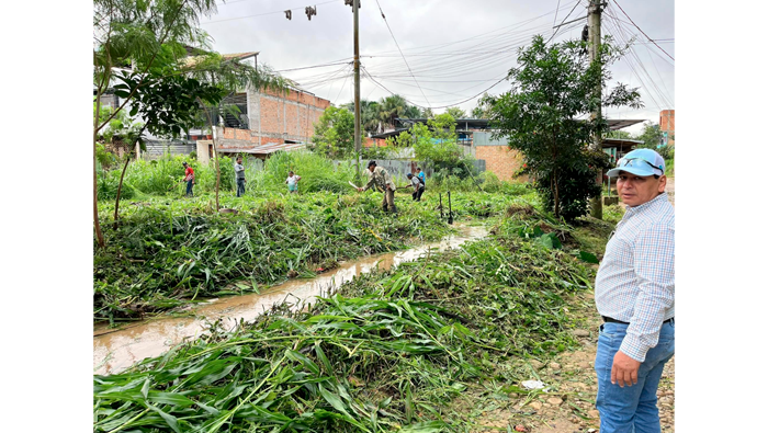 Jornada de limpieza por el Día Mundial del Agua. 