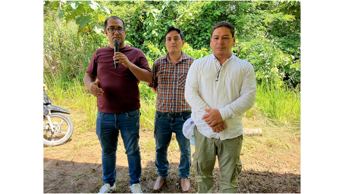 Juramentaci贸n del JASS de la localidad rural Alto Tarapotillo - Ahuashillo.