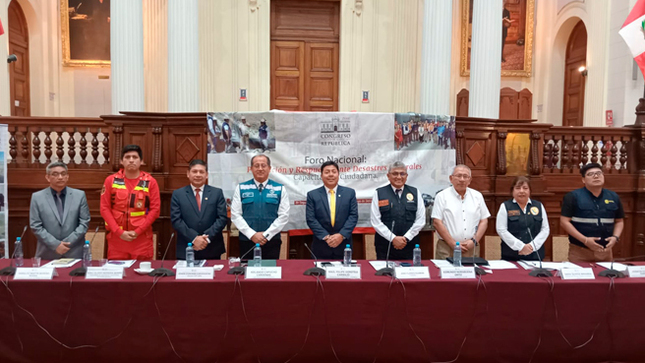 CENEPRED participa en el “Foro Nacional: Prevención y Respuesta ante Desastres – Capacitación Ciudadana”