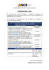 Vista preliminar de documento Comunicado N°001 del Concurso Público de Prácticas N° 008-2025-CAJAMARCA
