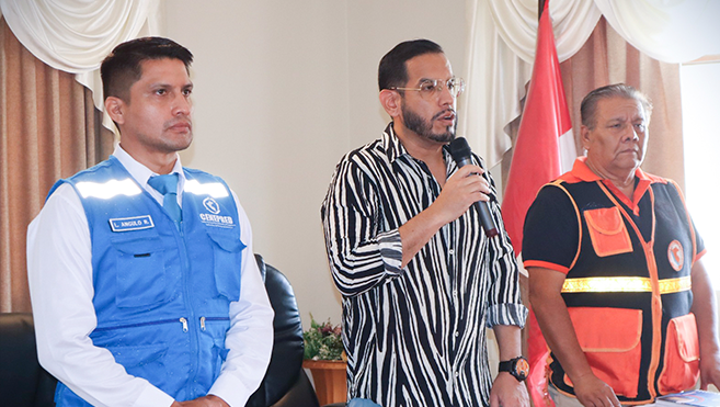 CENEPRED participa en la juramentación e instalación del Grupo de Trabajo para la GRD de la MD de Víctor Larco Herrera en La Libertad