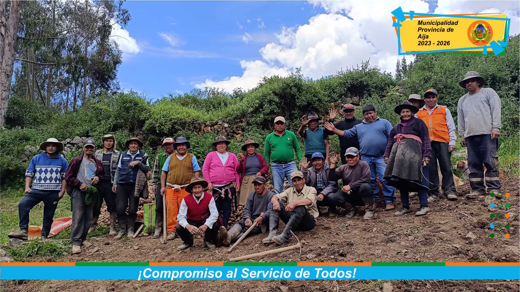 Cosecha de papa, Comunidad Campesina de Mallqui