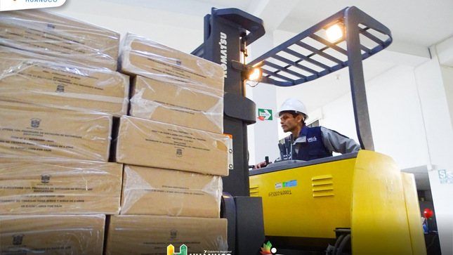 🔹 La Unidad de Gestión Educativa Local (UGEL) de Huánuco comenzó con la distribución de 17 toneladas y 538 kilos de materiales educativos a 619 instituciones educativas.