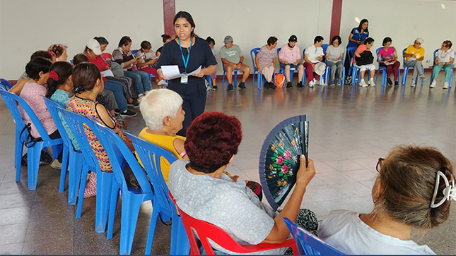 Adultos Mayores Del CIAM Recibieron Charla Motivacional 