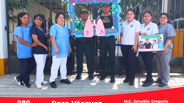 RIS Chilca Mala: Puesto de Salud de Santa Cruz de Flores brindó charla sobre la tuberculosis 