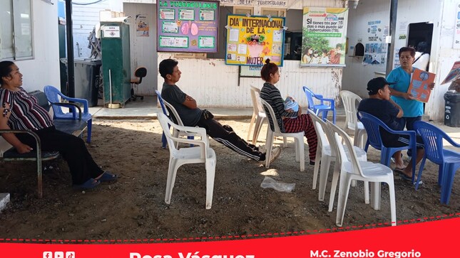 RIS Chilca Mala: Puesto de Salud de Dignidad Nacional brindó charla sobre la tuberculosis 