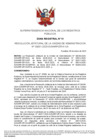Vista preliminar de documento Resolución de la Unidad de Administración N° 00001-2025-SUNARP-ZRVI-UA