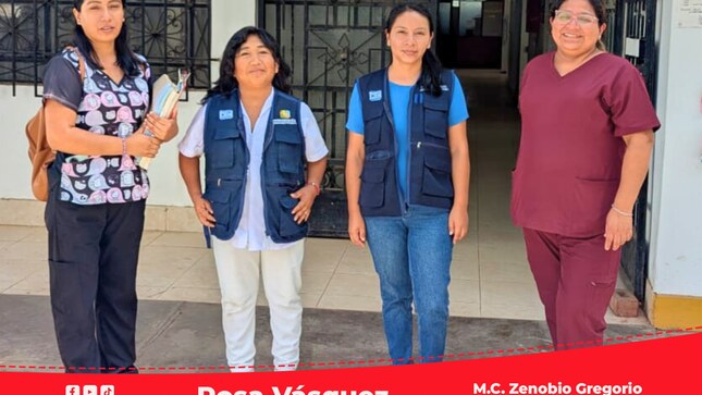 RIS Chilca Mala realiza acciones de monitoreo al Puesto de Salud de Coayllo